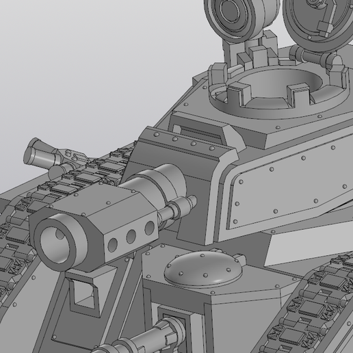 Screenshot_20.png Download STL file Main battle tank • 3D printable design, Solutionlesn