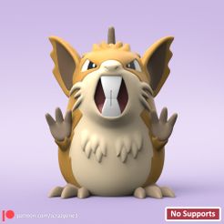 STL file Pokemon Ultra Beast Stakataka 🐉・3D printer design to  download・Cults