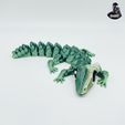 IMG_25522.jpg Triple Lizard Dragon - Cute - Zombie -Skeleton - Articulated - Print in Place - Flexi - No Supports