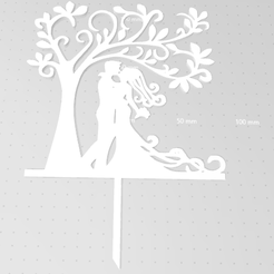 esk.png Wedding silhouette, cake topper
