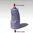 Version2_MagneticTop.jpg Модульные магнитные миниатюрные держатели для красок и аэрографов