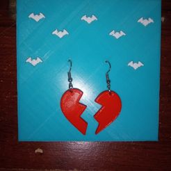 IMG_20220309_101332_204.jpg STL file HEART BROKEN EARRING・3D printable model to download