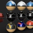 Hisuian-Poke-Balls-Back-Render.jpg Pokemon - Assorted Hisuian Poke Ball Set - 10 Models