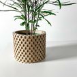untitled-2567.jpg The Cheo Planter Pot with Drainage Tray & Stand: Modern and Unique Home Decor for Plants and Succulents  | STL File