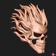 16.jpg Ghost Rider mask -Agents of SHIELD - Marvel comics 3D print model