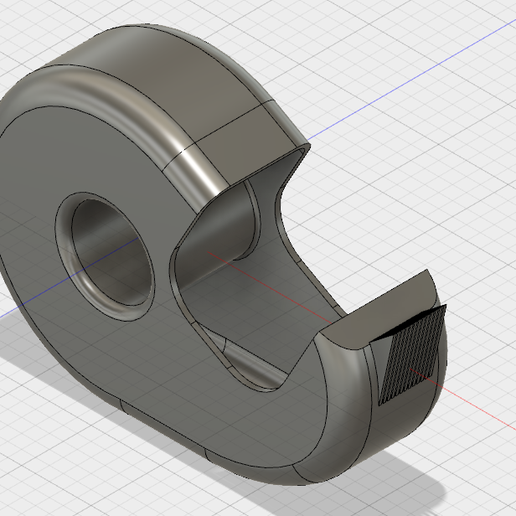 tape cutter 3D model preview