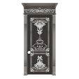 Wireframe-1.jpg Carved Door Classic 0802 White