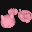 Captura-de-Pantalla-2023-03-20-a-las-14.19.47.jpg STL file GRINDERKING GRINDER WEED 2-FACES GRAN CAT 3D 72X82X75MM EASY PRINT CUT AND KEYED・3D printing idea to download