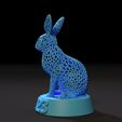 10001.jpg Fichier 3D Le symbole du lapin de 2023・Idée pour impression 3D à télécharger