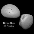 bread-bun-rustic-3d-model-175ad4174902.jpg 3D PRINTABLE Bread bun - Rustic