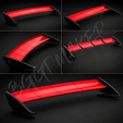 222.png Legendary BMW E46 M3 Hamann Competition Wing OEM 3D Printing Parts Set by BGGT Maker