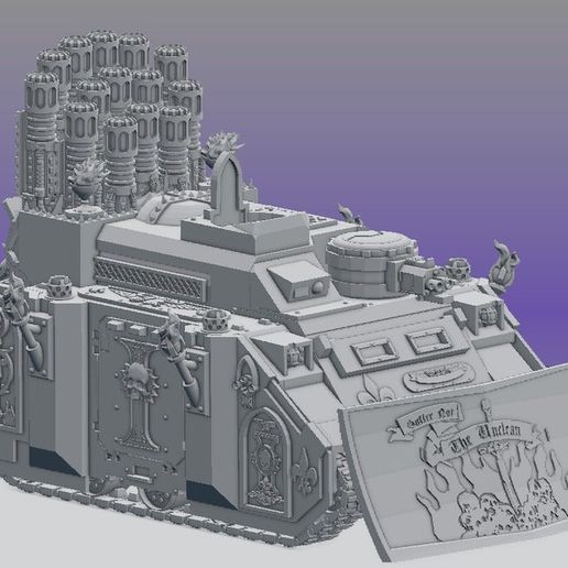 Ex-Nun's Musical Organ Tank 3D model