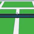 campo de tenis 3d 2.png Miniature tennis court