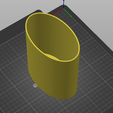 Capture.png Oval 1 Vase STL File - Digital Download -5 Sizes- Homeware, Minimalist Modern Design