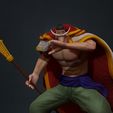 wip 11.jpg One Piece - Edward Newgate - Statue à barbe blanche imprimée en 3d