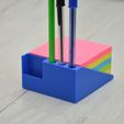 EssentialStickyNotesHolder_02.jpg Essential Desk Sticky Notes + Pen Holder