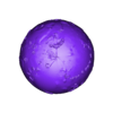 io_south_1_6_10_7.stl Io with known topography scaled one in twenty million