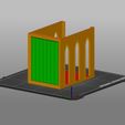 bibliotheque_magic_commander_MTGA_3D_print_10.jpg Deck Box Magic Commander - Magic the Gathering (MTGA) - V.1