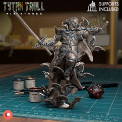 720X720-strahd-attack.jpg Download STL file Strahd Attack - [Pre-Supported] • 3D printable template, TytanTroll_Miniatures