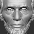 12.jpg Abraham Lincoln bust 3D printing ready stl obj formats