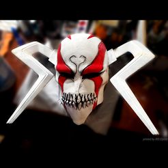 70595910_115718723154311_2178708086011723776_o.jpg Fichier STL The Whole Hollow Mask - Kurosaki Ichigo - Bleach・Plan imprimable en 3D à télécharger