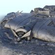 10.jpg Airplane carcass of crashed Junkers Ju 52 '' Tante Ju '' - WW2 German Germany Luftwaffe Flames of War Bolt Action 15mm 20mm 25mm 28mm 32mm