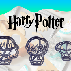 Harry-Potter-P1-C3d.png Cookie Cutters - Harry Potter