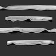 07.jpg Волнистый флаг 3D модель