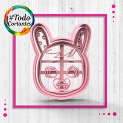 2283-Cry-baby-conejo.7.jpg STL file Cutter baby crying bunny・3D printing idea to download