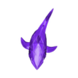 great-white-shark.stl 3dGeometric Bronze Shark Sculptur