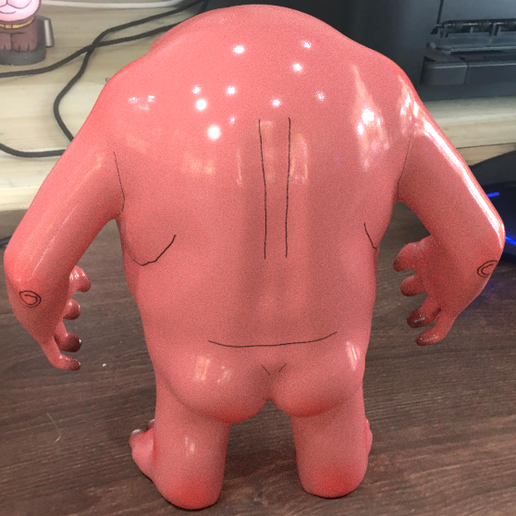 004.png Face Monster Model