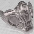MASKJOEREPARE.JPG Free STL file IMMORTAN JOE COVID-19・3D printable model to download