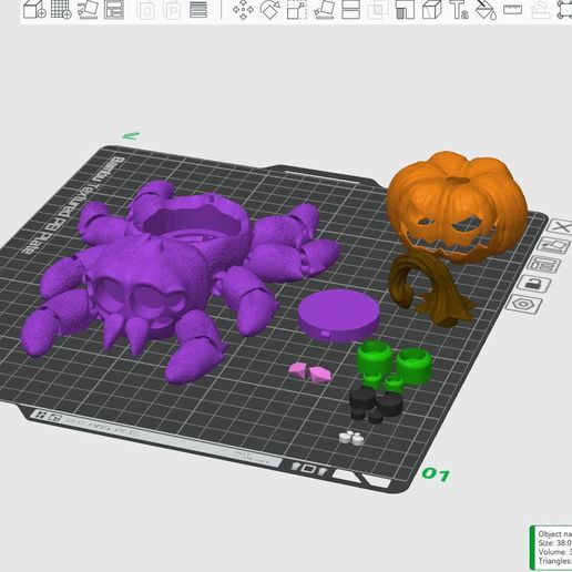 Capture.jpg Aranha articulada que transporta abóbora Jack O Lantern