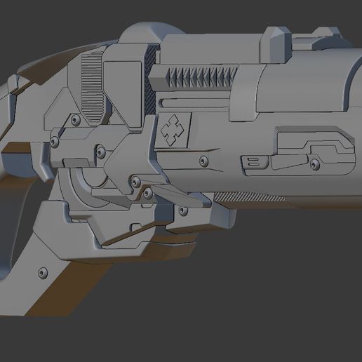 3D file Captain Cold Gun from Flash・Template to download and 3D print・Cults