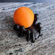 12.jpg Halloween spider - whistle and candy container