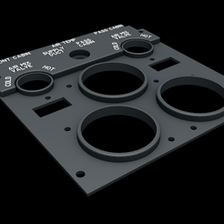 2.png STL-Datei BOEING 737 KOPFÜBER - KLIMAANLAGE PANEL・Modell zum Herunterladen und 3D-Drucken