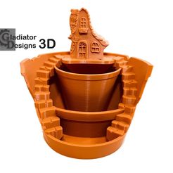 A39EE169-1CFE-4861-94A8-4EF5680F885F.jpeg 3D file Beautifully Broken Flowerpot・3D printing model to download