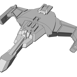 2023-09-15-12_43_22-Penguin-Render-1_1.png Free STL file Klingon K-24 Winner "Kom Kades" Escort・Template to download and 3D print