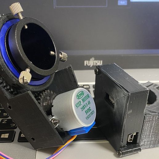 QHY OAG motor focuser / used myfocuserpro2 - 3D model önizlemesi