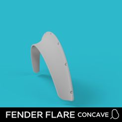 C1.jpg Universal fender flare - concave - 1:64