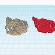 cutters-shape-rose-simple-1.png Cookie cutter, Polymer Clay Cutter Flowers Roses Set of 3