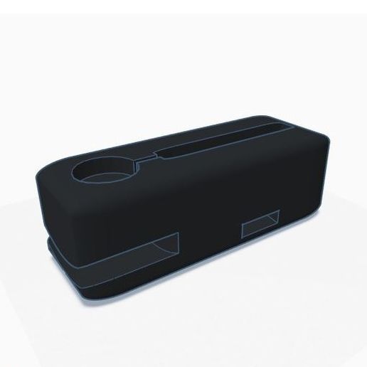 005.JPG Download STL file Station / iPhone Dock + Apple Watch • 3D printer design, david75310