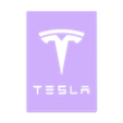 Tesla LED Front-01.STL Tesla LED Sign