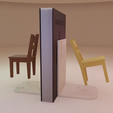 preview02.png Classic Wooden Chair Bookends