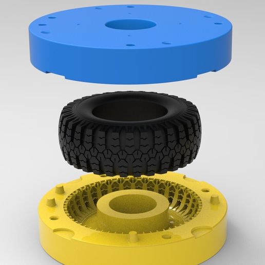 Mold for diecast military Ural O-47A Scale 1 to 10 and 1 to 14 and 1 to 25 3D model