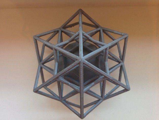 010aa7c32637891f5741911f40e109c4_preview_featured.jpg Download free STL file Lattice Cube • 3D printable template, SomeDesigner