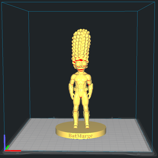 BatMarge 3D model
