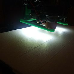 IMG_20211201_091529.jpg Anet A8 extruder LED strip light y-axis mount | Remix