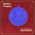 Xmas_Raiden_Cults.png Genshin Impact Christmas Tree Ornaments Archons Set