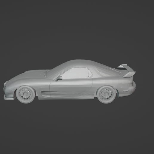 🚗 1999 Mazda RX-7 FD・ STL File for 3D printing・Cults